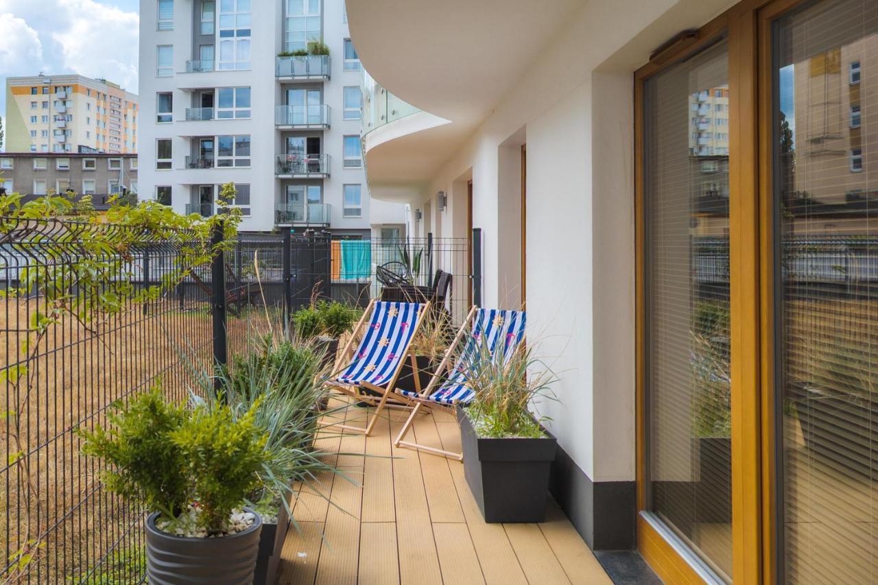 Batorego 7 Apartament With Terrace & Parking Downtown Gdynia By Renters Exteriör bild