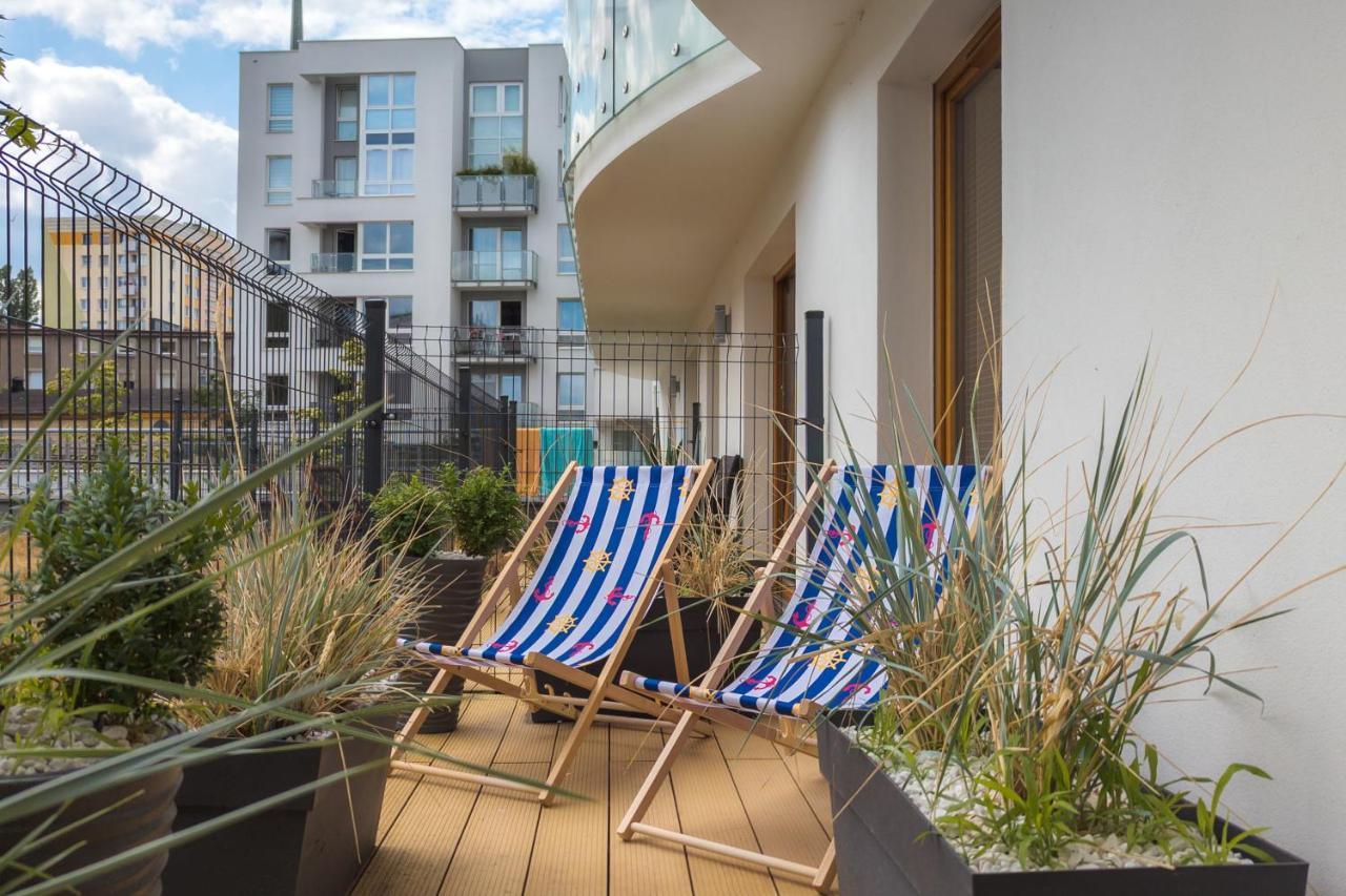Batorego 7 Apartament With Terrace & Parking Downtown Gdynia By Renters Exteriör bild