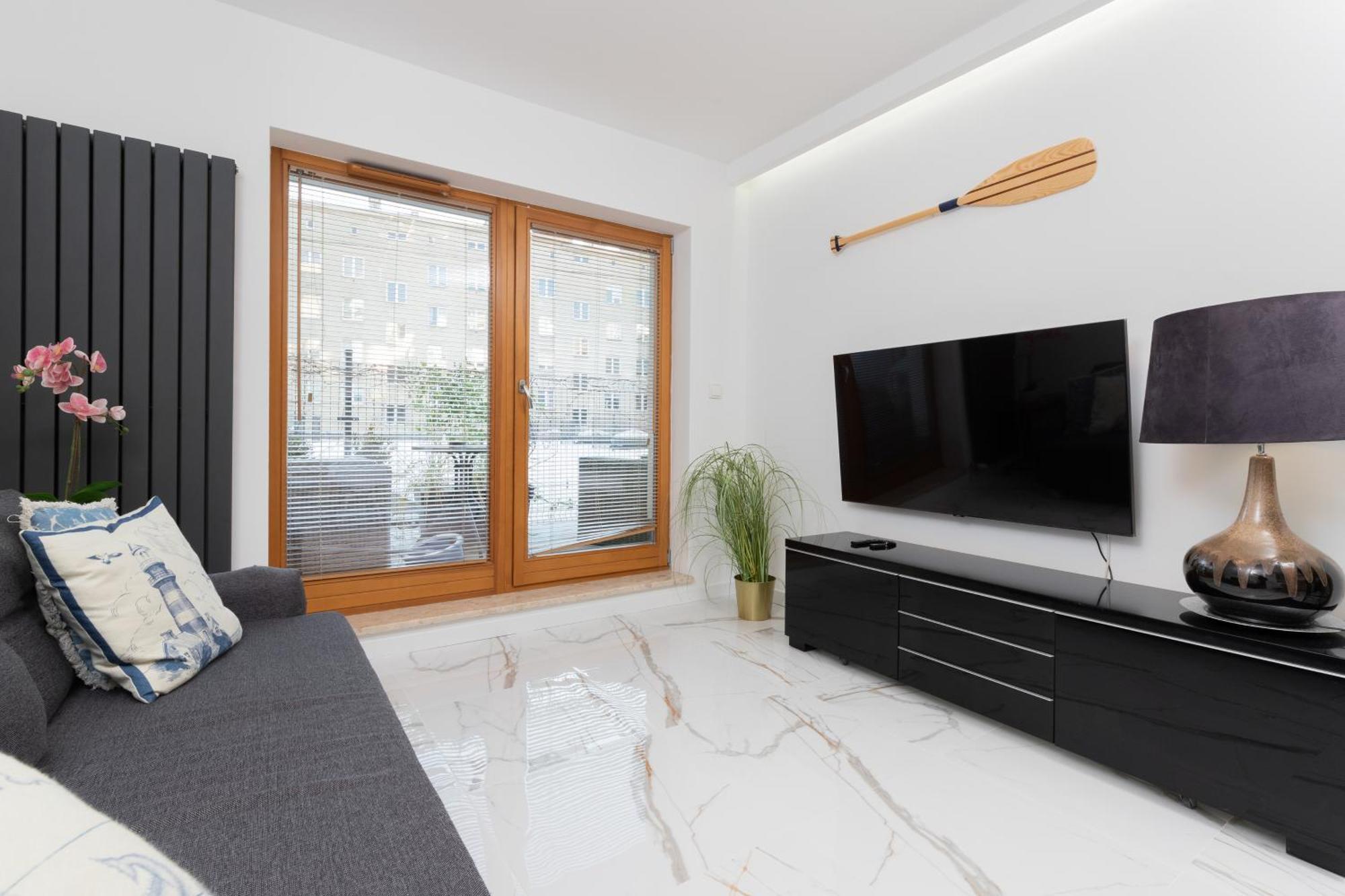 Batorego 7 Apartament With Terrace & Parking Downtown Gdynia By Renters Exteriör bild